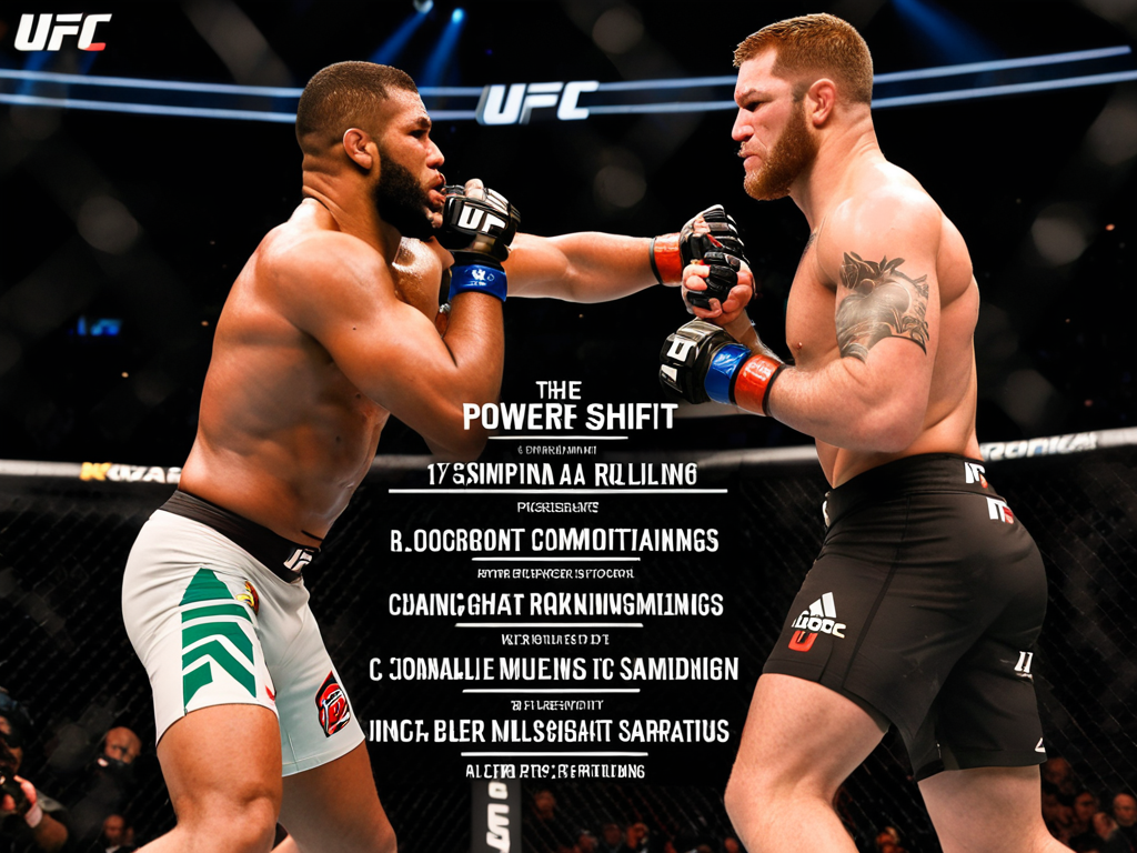 Featured image for blog post: The Power Shift in UFC Rankings: How Recent Rulings Are C...